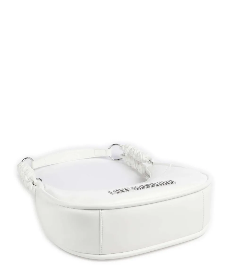 Tender Schultertasche Lederimitat weiß