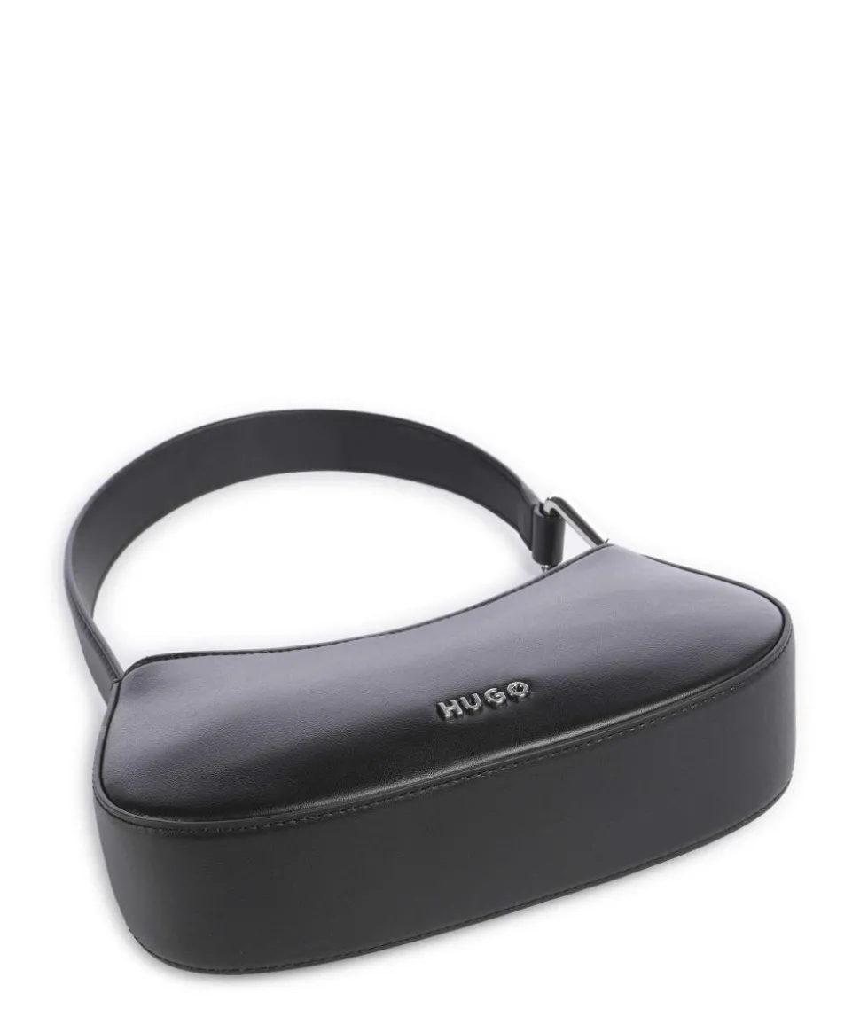 Terrah Schultertasche Lederimitat schwarz