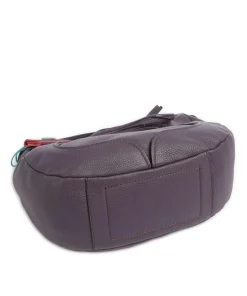 Texas Maite Schultertasche genarbtes Kalbsleder flieder