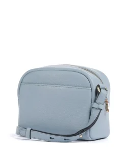 The Daily Umhängetasche genarbtes Rindsleder hellblau