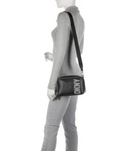 Tilly Umhängetasche Lederimitat schwarz