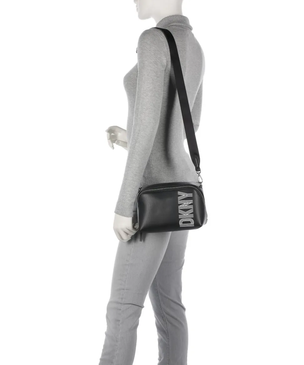 Tilly Umhängetasche Lederimitat schwarz