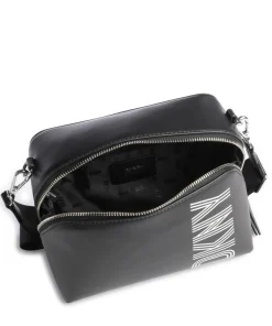 Tilly Umhängetasche Lederimitat schwarz