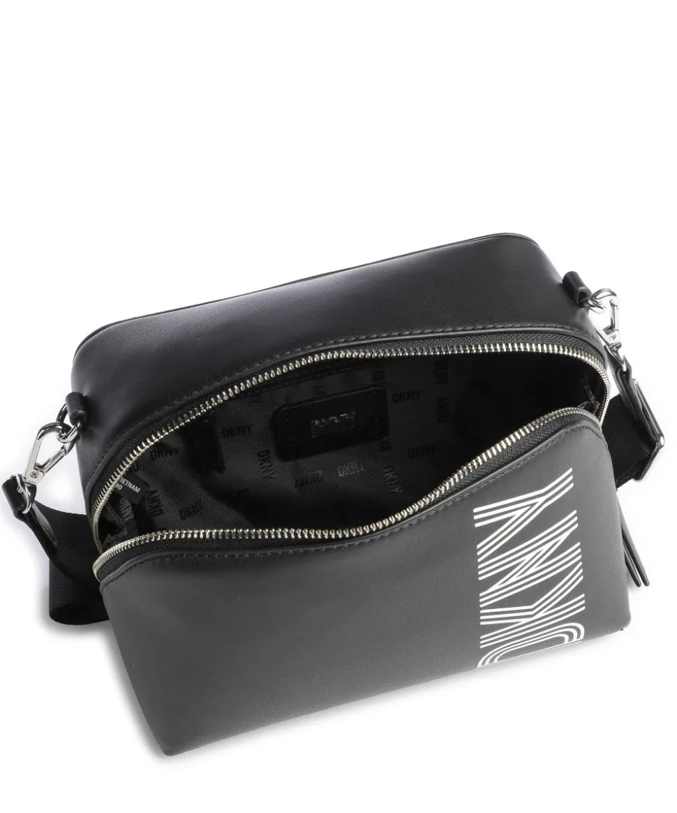 Tilly Umhängetasche Lederimitat schwarz