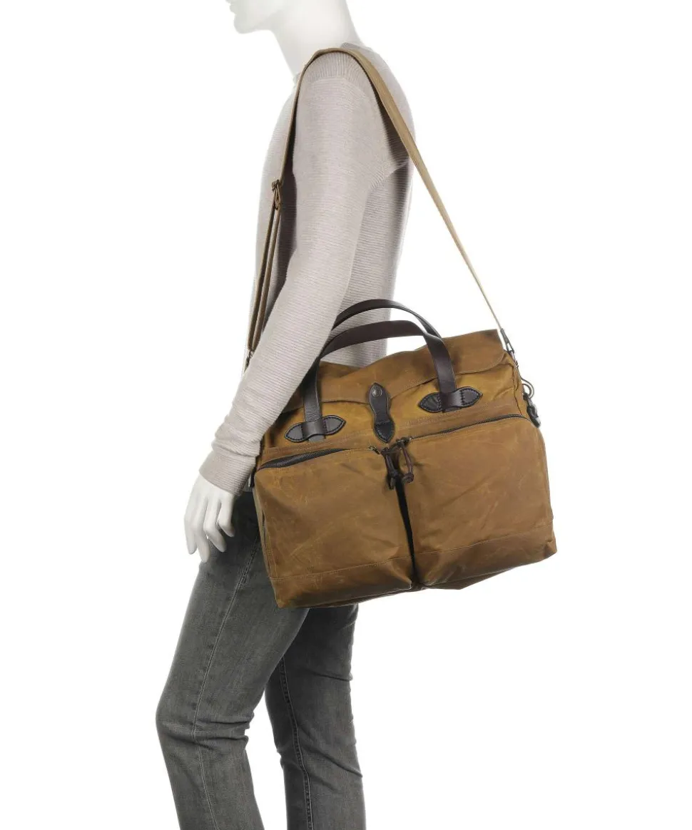 Tin Cloth 24 Hour Aktentasche 15″ Baumwolle ocker