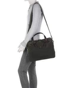 Tin Cloth Aktentasche 15″ Baumwolle dunkelgrün