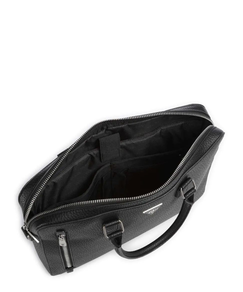 Torino Aktentasche 14″ Lederimitat schwarz