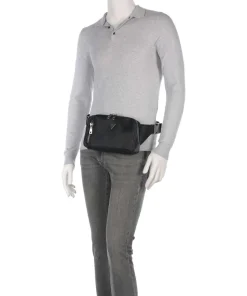 Torino Gürteltasche Lederimitat schwarz