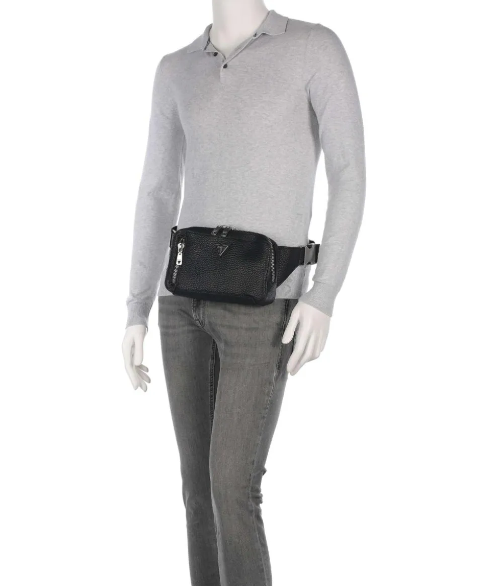 Torino Gürteltasche Lederimitat schwarz