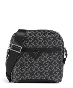 Torino Umhängetasche Lederimitat schwarz