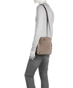 Torino Umhängetasche Lederimitat braun