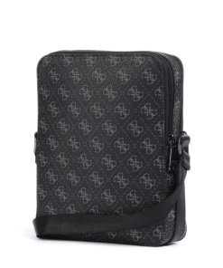 Torino Umhängetasche Lederimitat schwarz