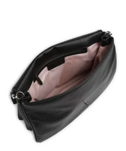 Tormalina Schultertasche Lederimitat schwarz