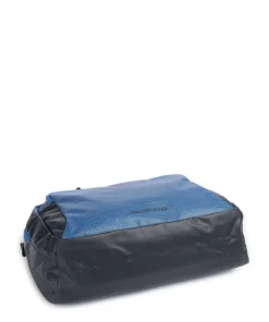 Transporter Umhängetasche recyceltes Nylon blau