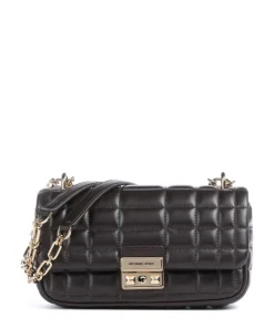 Tribeca Schultertasche Lammleder dunkelbraun