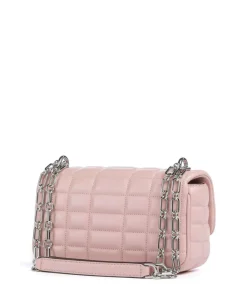 Tribeca Small Schultertasche Lammleder rosa