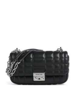 Tribeca Small Schultertasche Lammleder schwarz