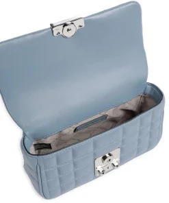 Tribeca Small Schultertasche Lammleder hellblau