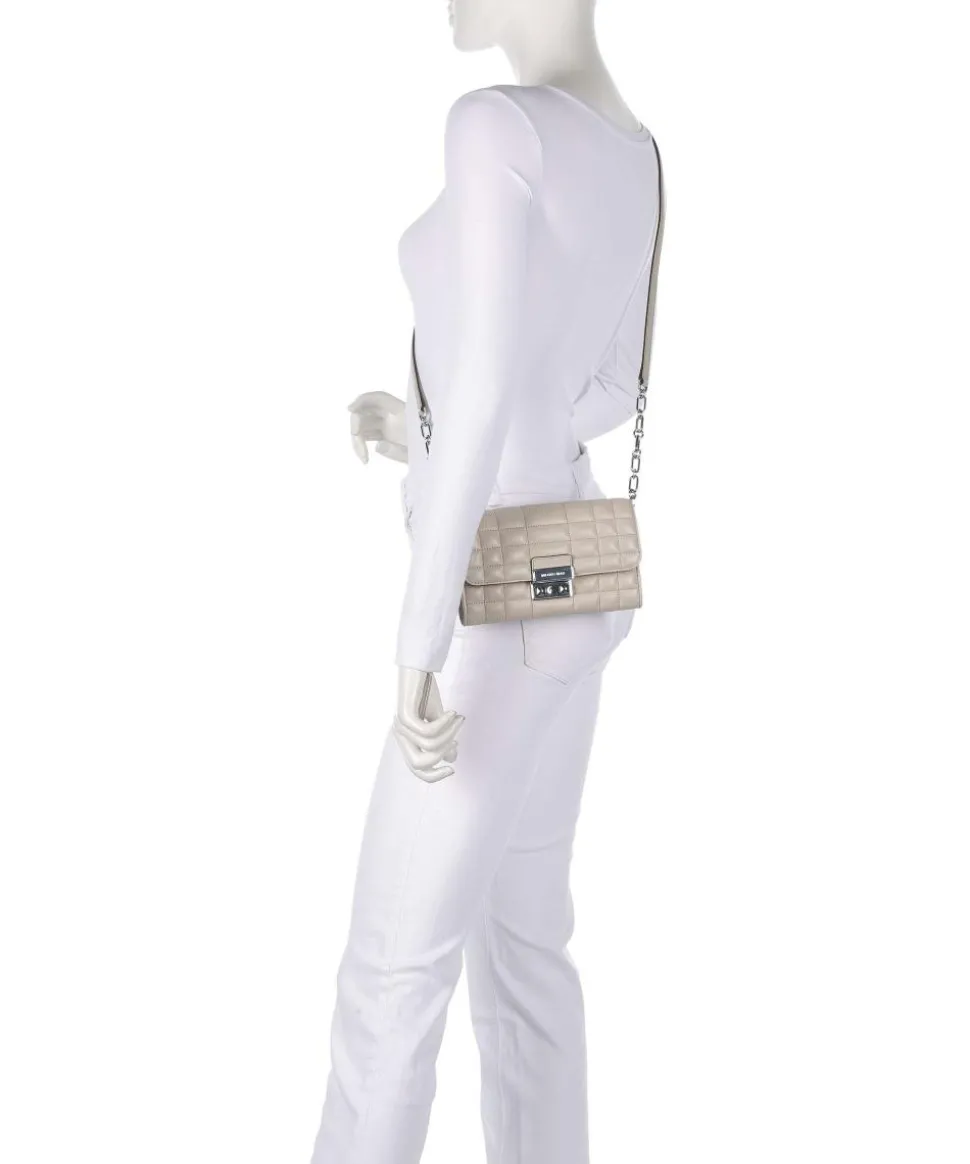 Tribeca Umhängetasche Lammleder beige