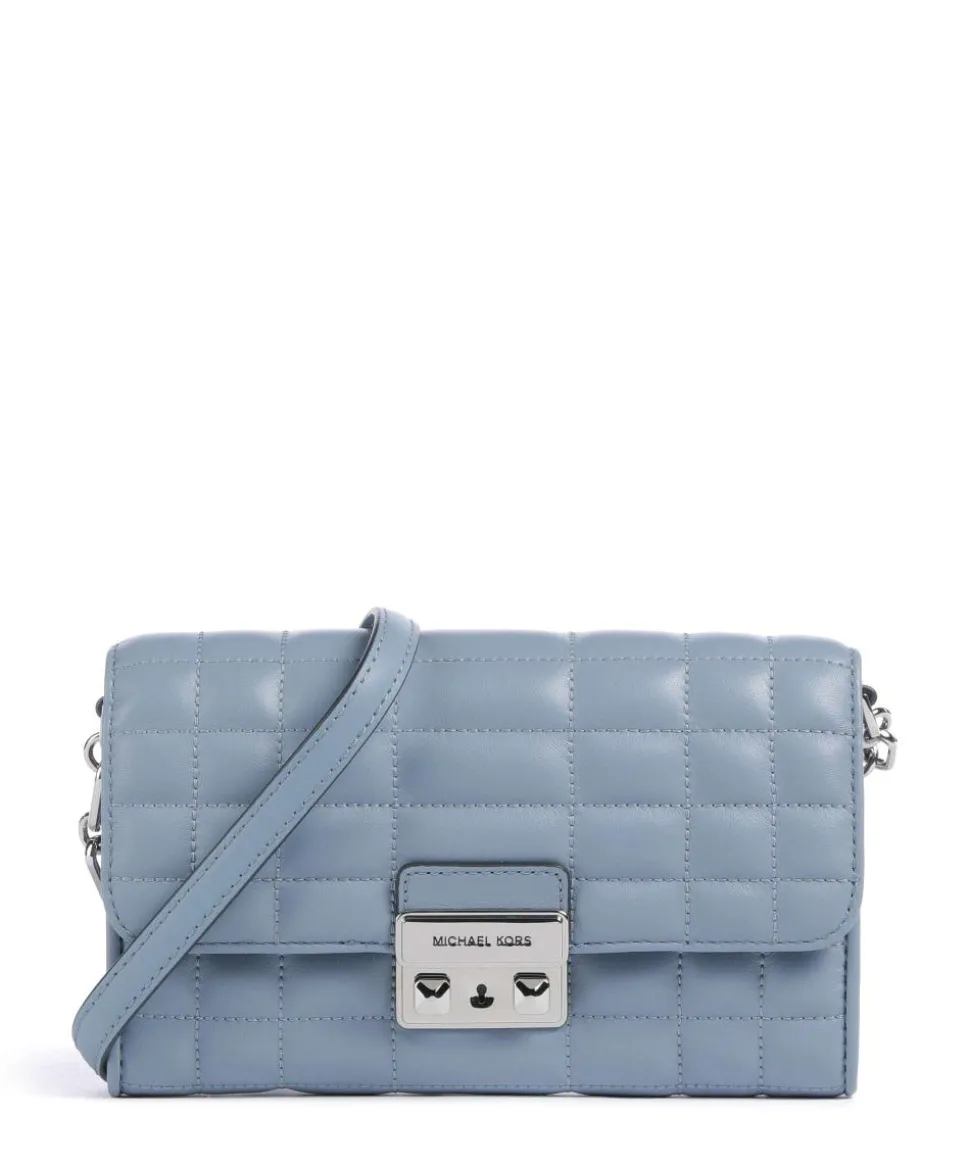 Tribeca Umhängetasche Lammleder blau