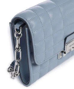 Tribeca Umhängetasche Lammleder blau