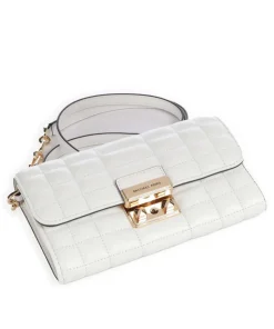 Tribeca Umhängetasche Lammleder weiß