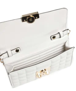 Tribeca Umhängetasche Lammleder weiß