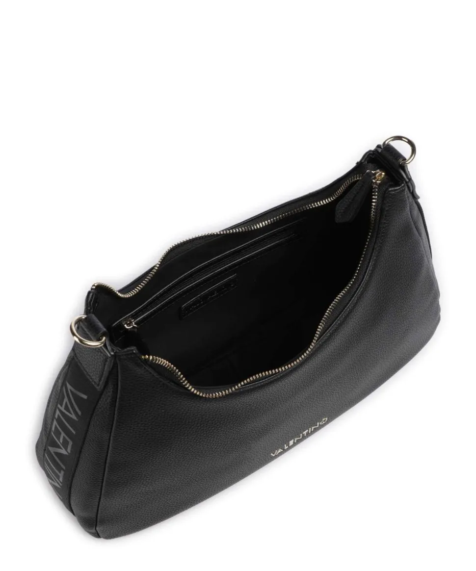 Twig Re Schultertasche Lederimitat schwarz