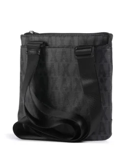 Umhängetasche Baumwolle, Polyurethane schwarz