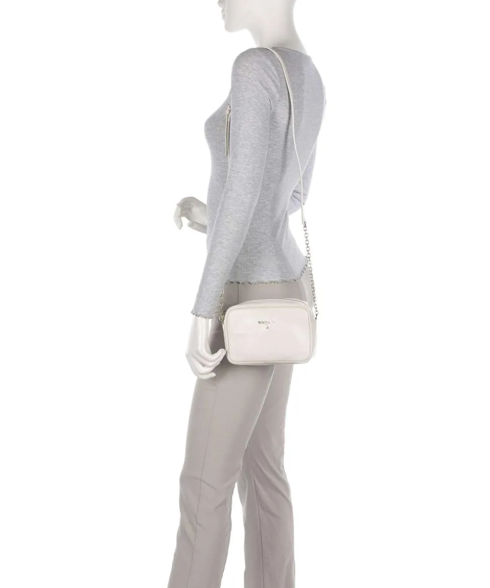 Umhängetasche fein genarbtes Kalbsleder elfenbein