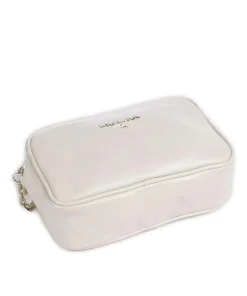 Umhängetasche fein genarbtes Kalbsleder elfenbein