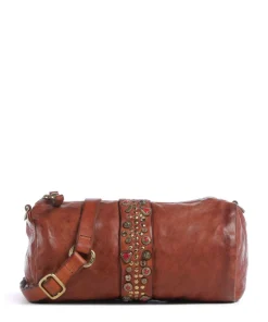 Umhängetasche fein genarbtes Rindsleder cognac