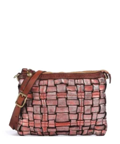 Umhängetasche fein genarbtes Rindsleder rot