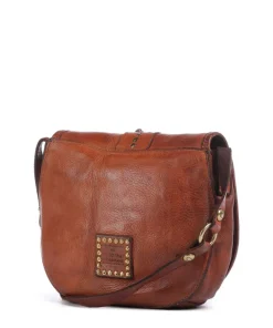 Umhängetasche fein genarbtes Rindsleder cognac