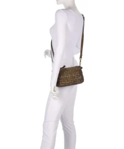 Umhängetasche fein genarbtes Rindsleder olivgrün