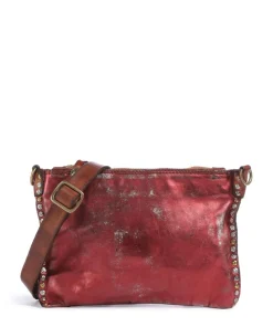 Umhängetasche fein genarbtes Rindsleder rot