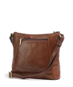 Umhängetasche Leder braun