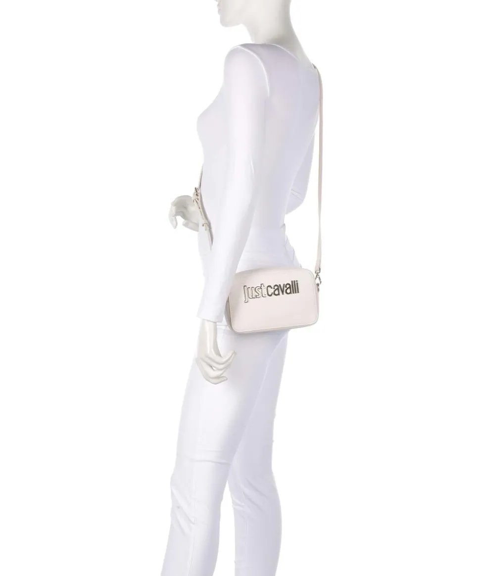 Umhängetasche Lederimitat weiß