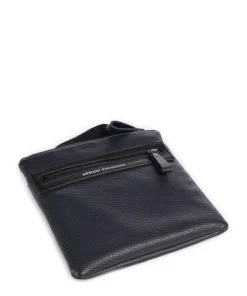 Umhängetasche Lederimitat navy