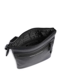 Umhängetasche Lederimitat navy