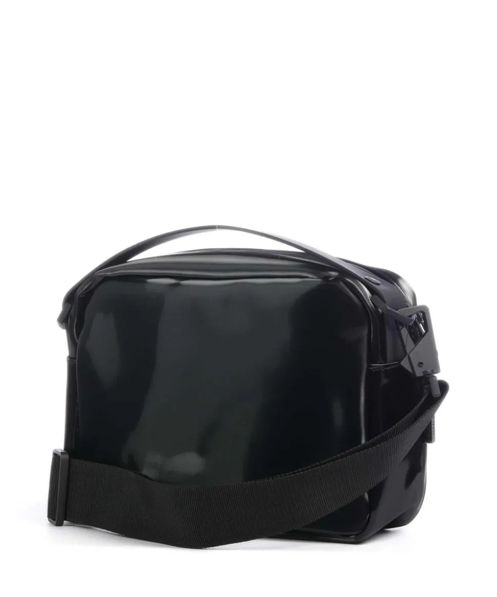 Umhängetasche Polyurethane, Polyester schwarz