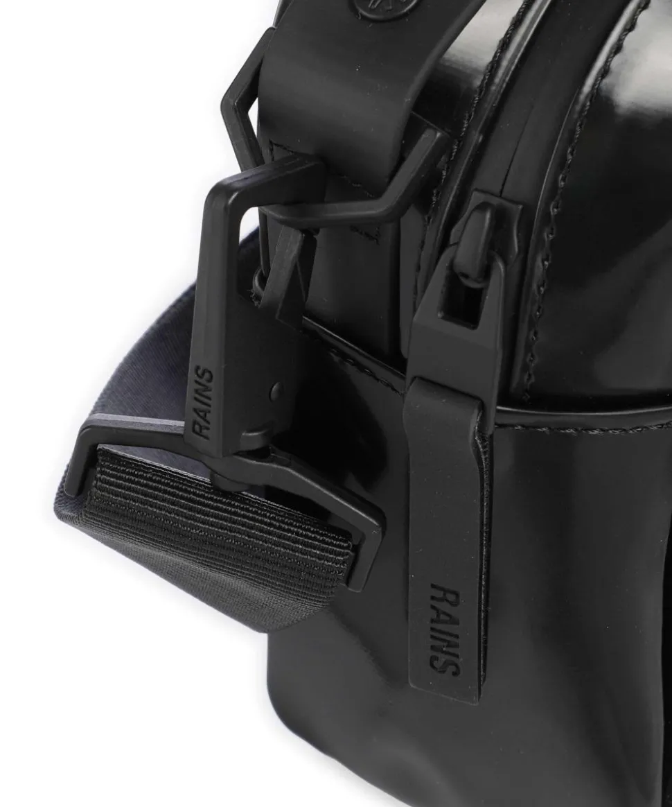 Umhängetasche Polyurethane, Polyester schwarz