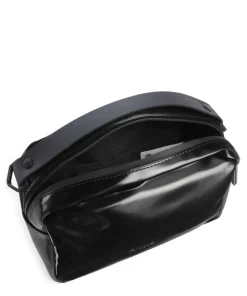 Umhängetasche Polyurethane, Polyester schwarz