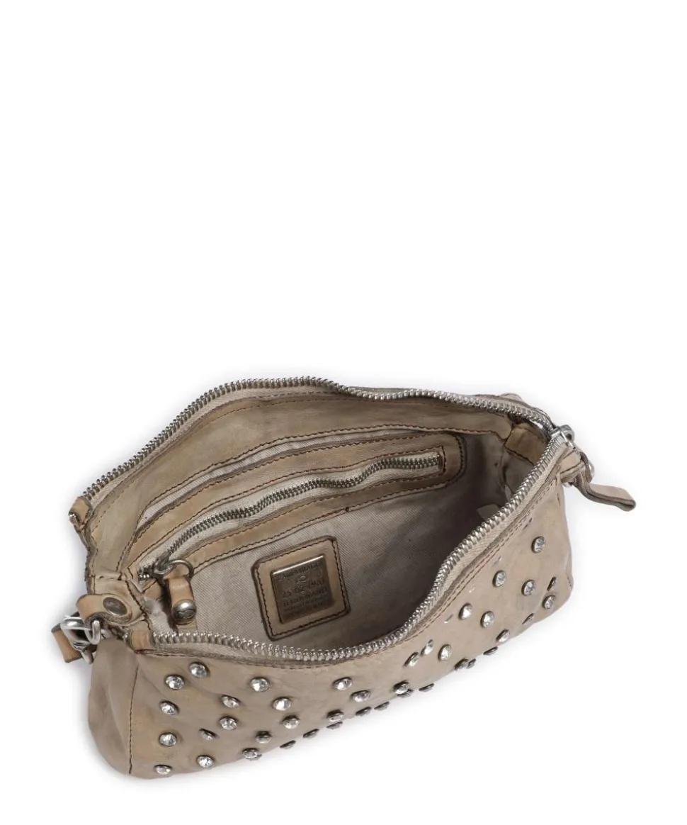 Umhängetasche Rindsleder beige