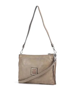 Umhängetasche Rindsleder beige