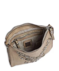 Umhängetasche Rindsleder beige
