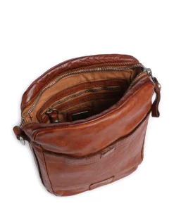 Umhängetasche Rindsleder cognac