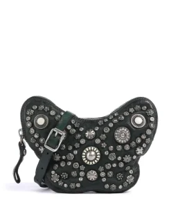 Umhängetasche Rindsleder dunkelgrün