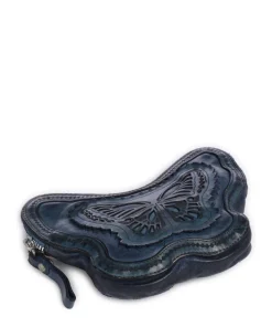 Umhängetasche Rindsleder dunkelblau