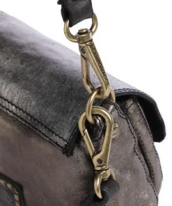 Umhängetasche Rindsleder grau